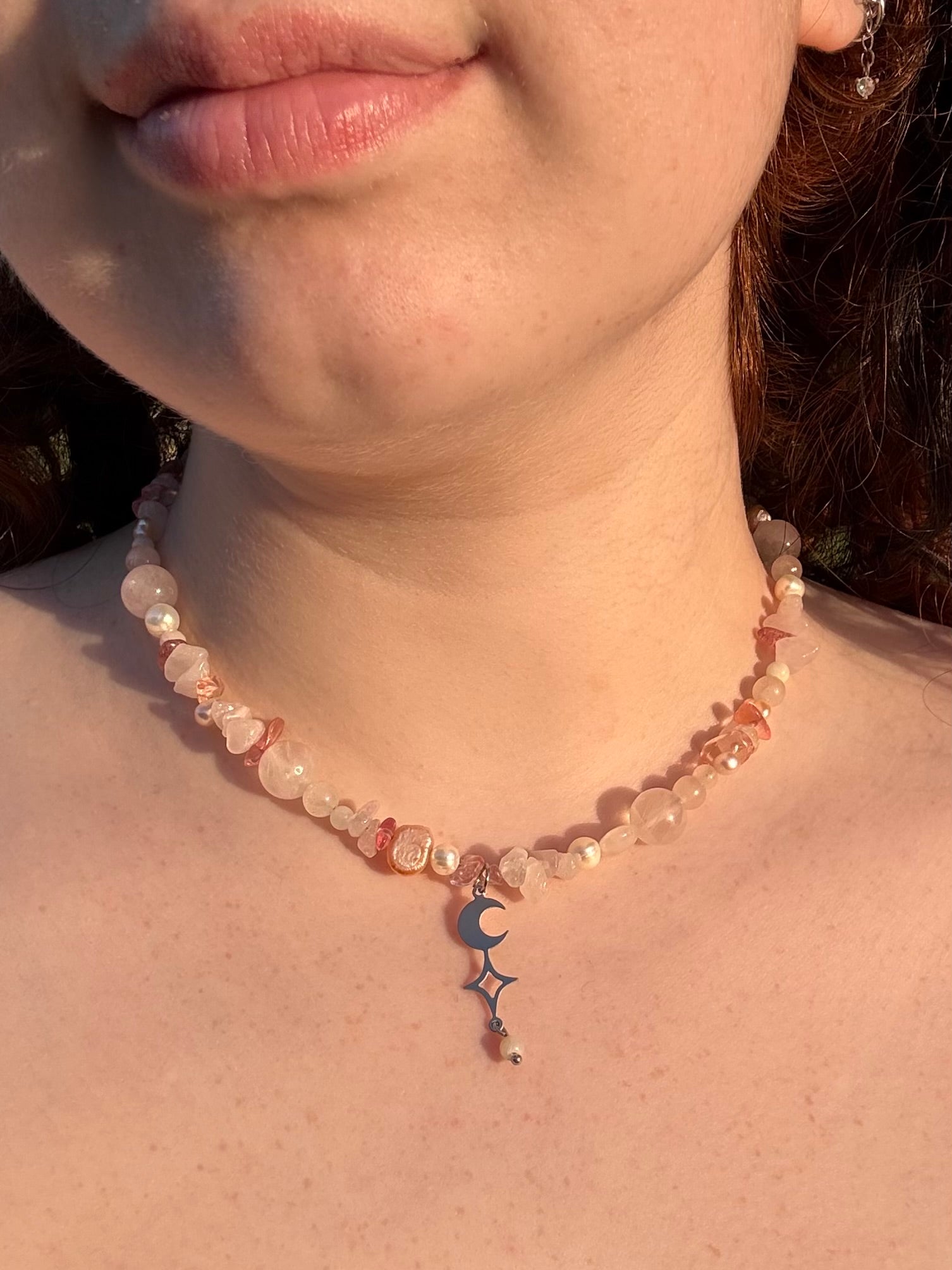 Pink Galaxy Necklace