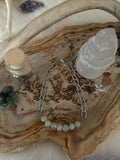 Aquamarine Chain Bracelet
