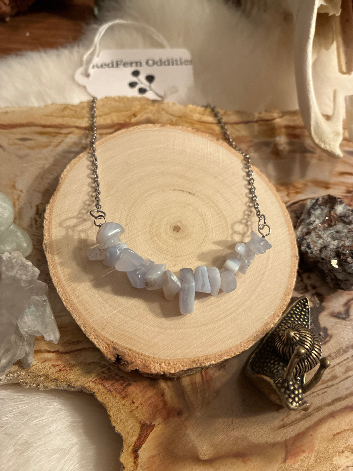 Bluelace Necklace