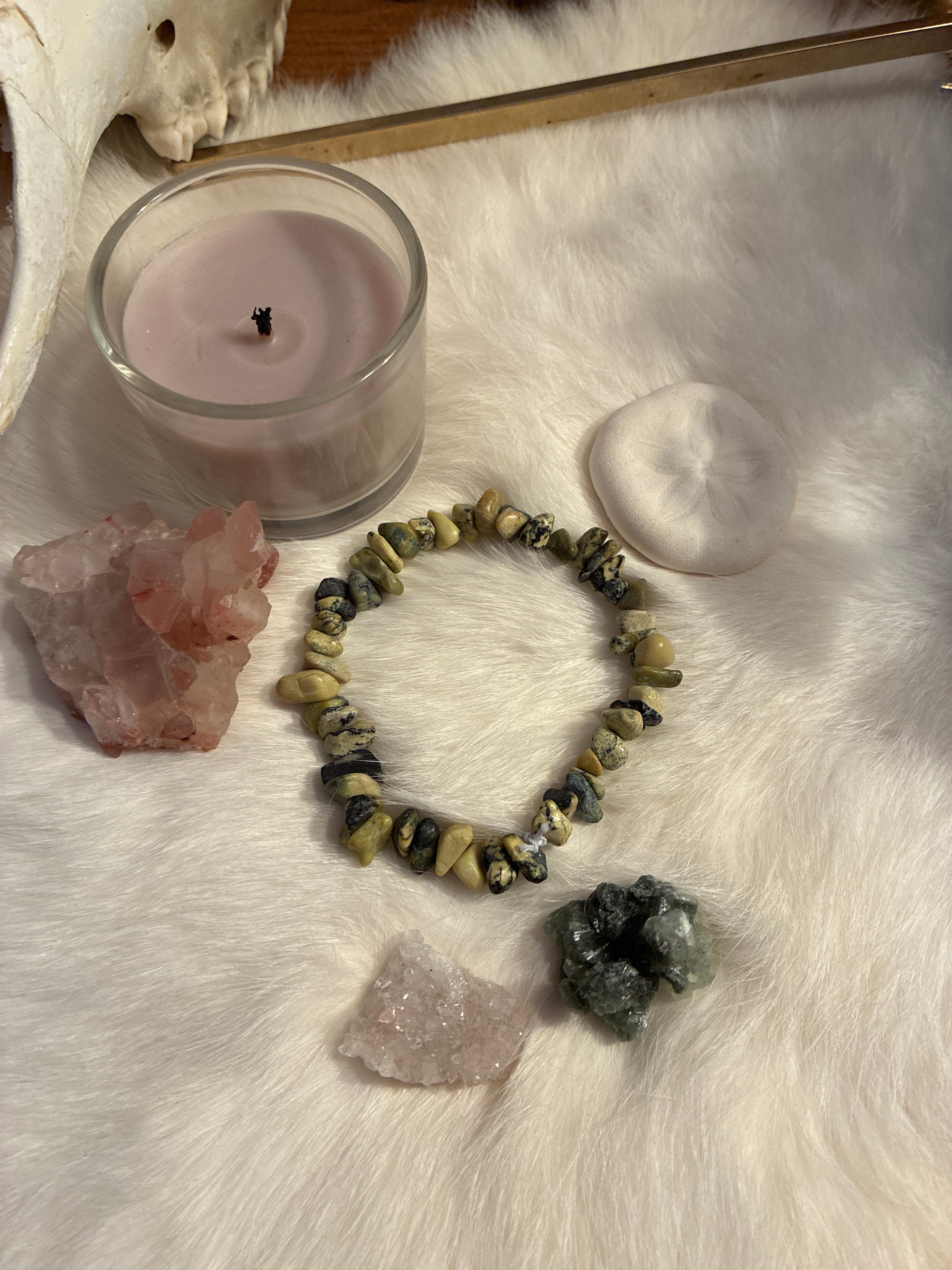 Yellow Turquoise Spec Bracelet