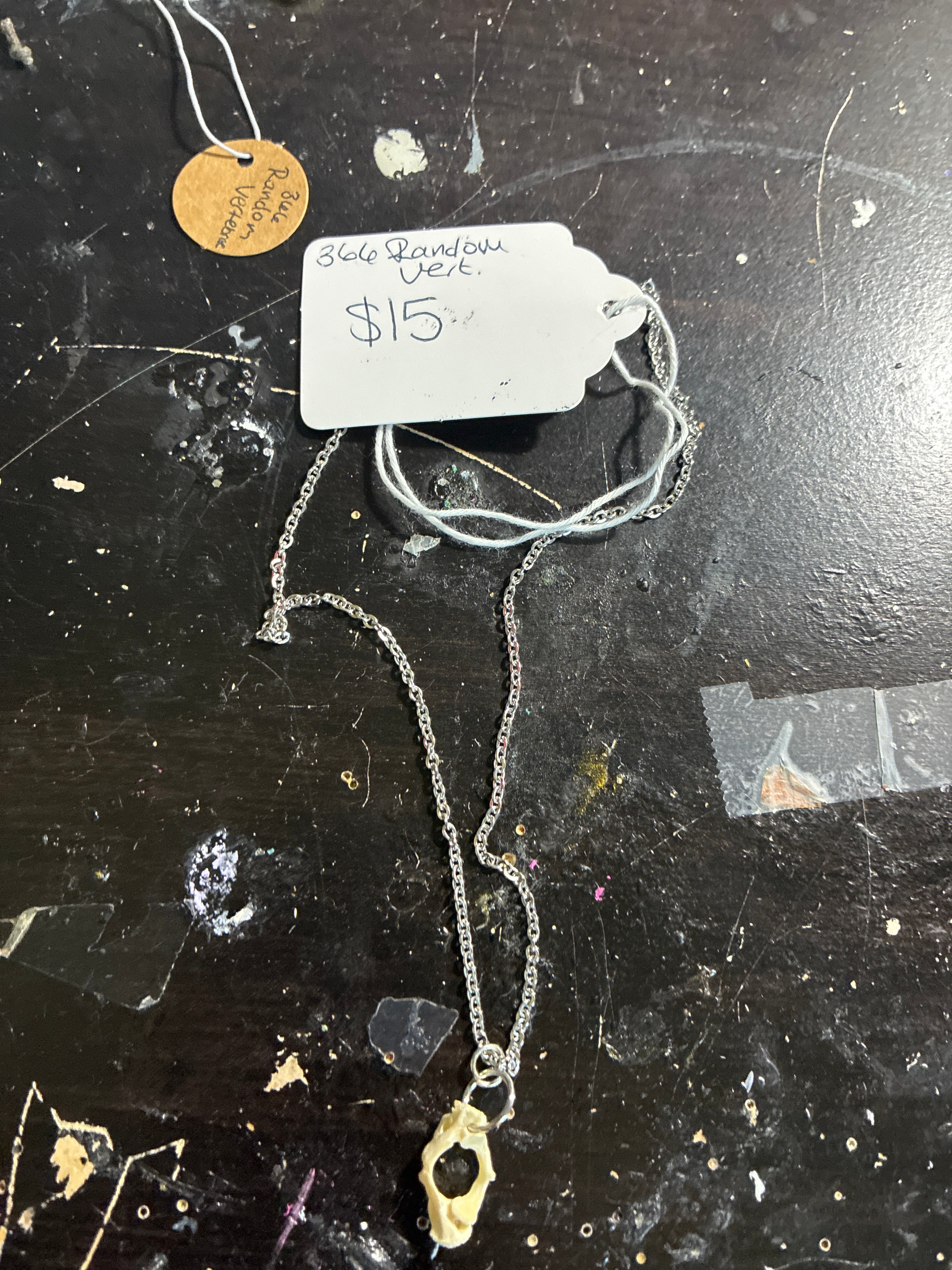 366 random vert necklace