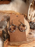 Crystal Wrapped Hoops